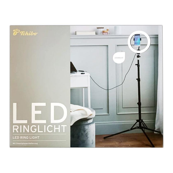 Tchibo LED Ring Light With Stand Make Face & Eye In Beauty - Selfie Light - Pinoyhyper