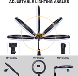 Tchibo LED Ring Light With Stand Make Face & Eye In Beauty - Selfie Light - Pinoyhyper