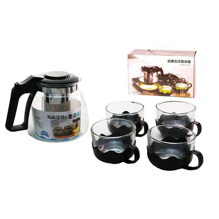 Tea Coffee Glass Set 4 pcs set - Pinoyhyper