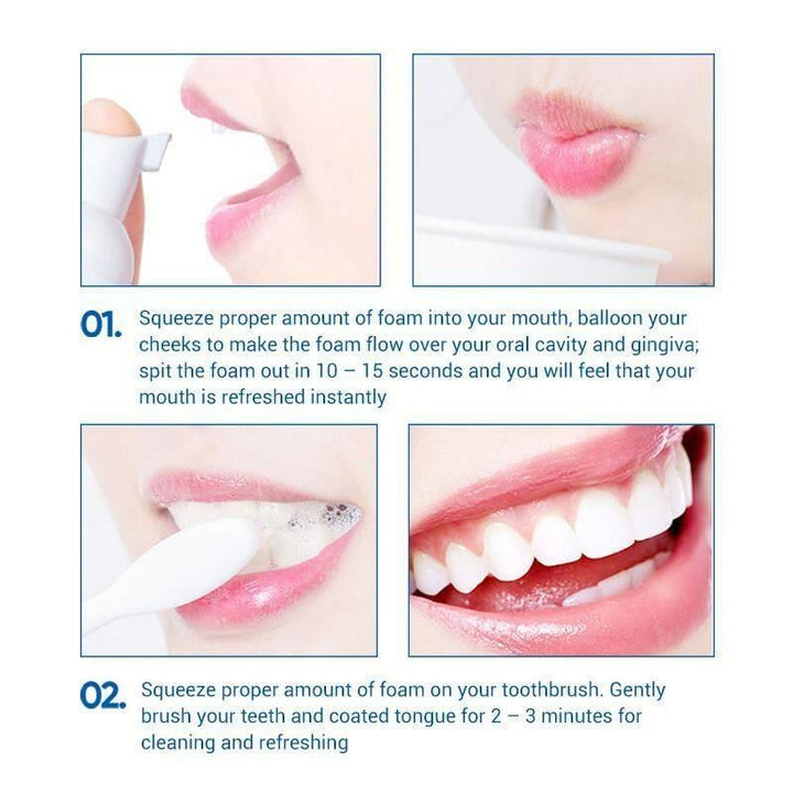 Teeth Whitening Mousse Tooth Whitening Oral Hygiene Foam - Pinoyhyper