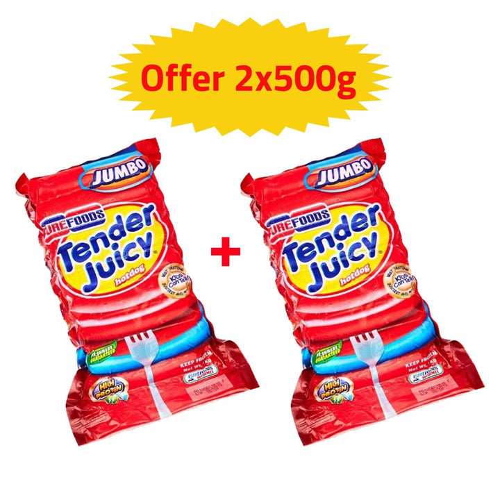 Tender Juicy Jumbo 2x500g Offer - Pinoyhyper