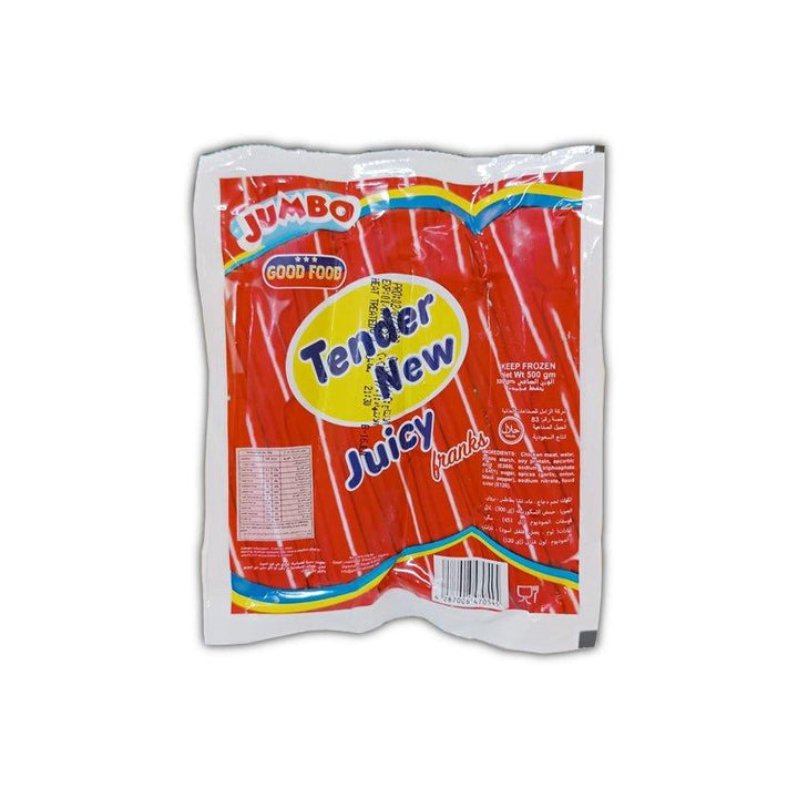 Tender New Juicy Franks Jumbo(Good Food)- 500g - Pinoyhyper