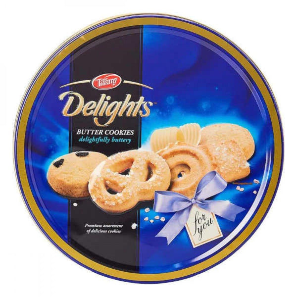 Tiffany Butter Cookies Tin 405gm - Pinoyhyper