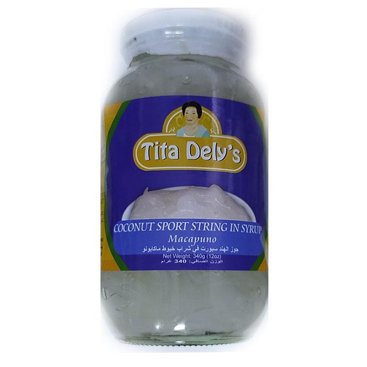 Tita Delys Coconut Sports String (Macapuno) – 340g - Pinoyhyper