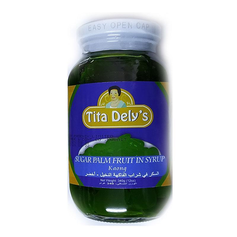 Tita Delys Sugar Palm Fruit (Kaong) Green - 340g - Pinoyhyper