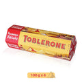 Toblerone Milk Chocolate with Honey &amp; Almond 6 x 100 g - Pinoyhyper