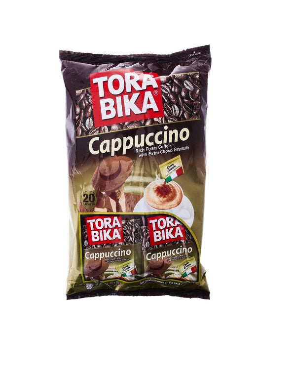 Tora Bika Cappuccino Rich Foam Coffee - 20 X 25g - Pinoyhyper
