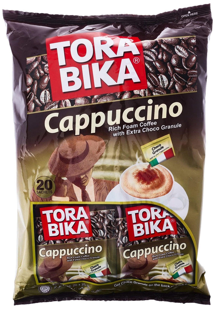 Tora Bika Cappuccino Rich Foam Coffee - 20 X 25g - Pinoyhyper