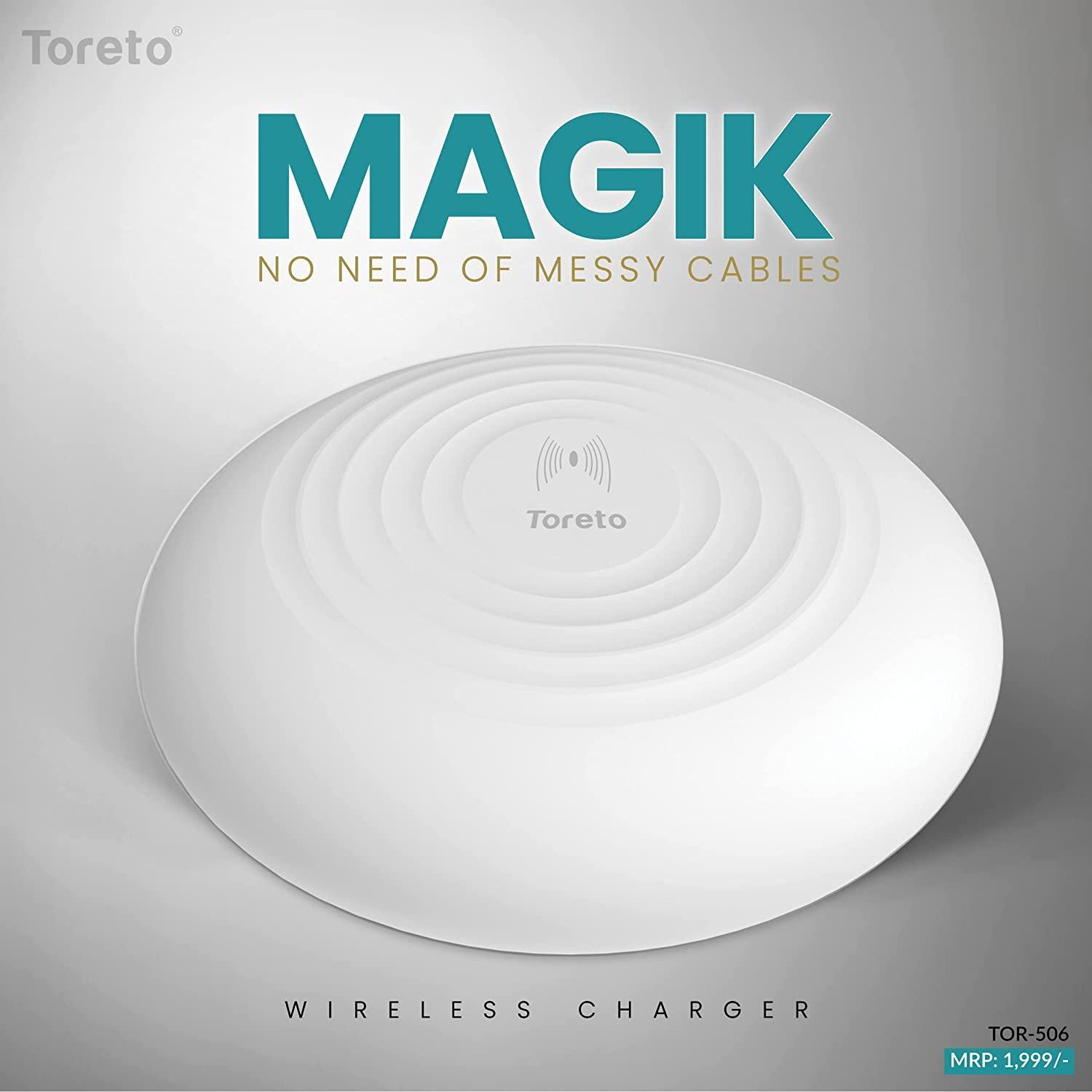Toreto Magik Wireless Charger Tor-506 Original - Pinoyhyper