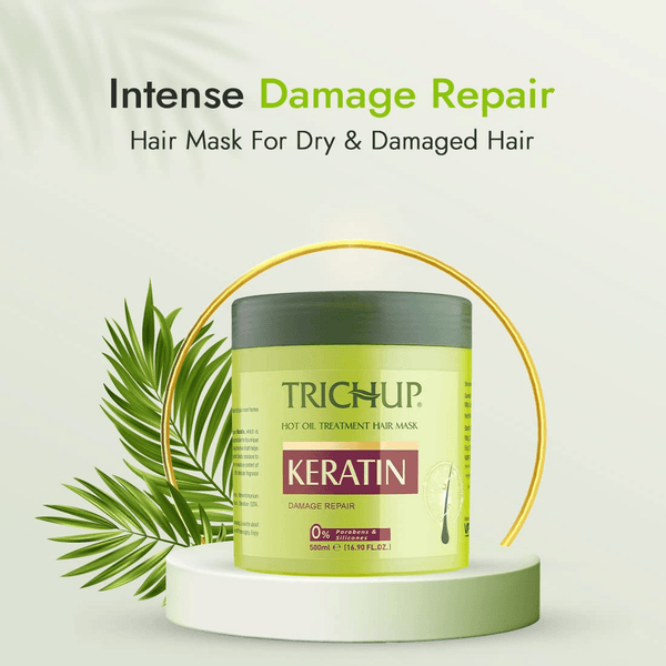 Trichup Keratin Hair Mask For Intense Damaged Hair Repair - 500ml - Pinoyhyper
