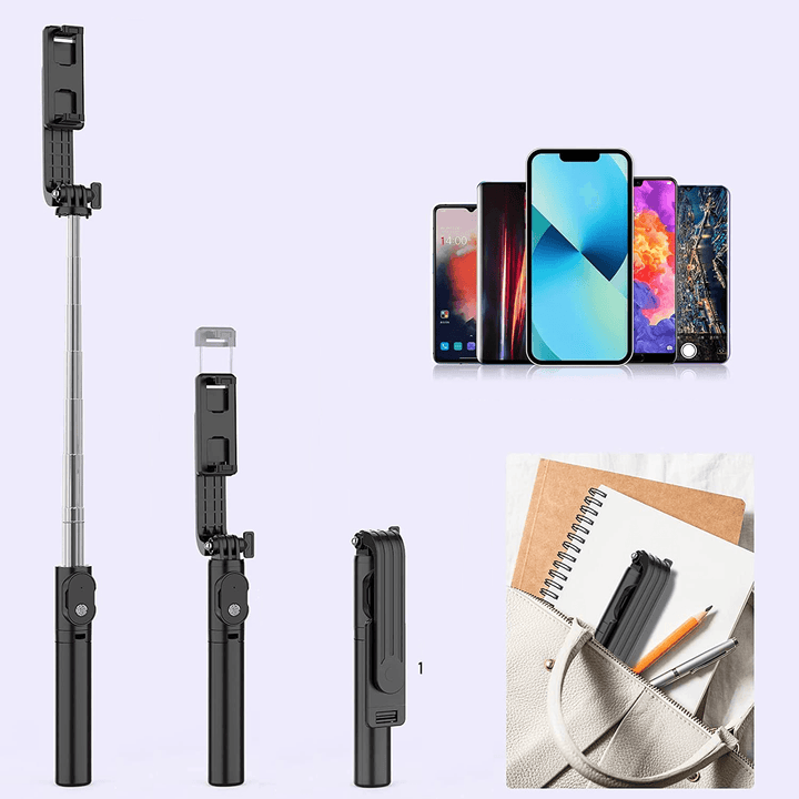 Tripod & Mini Live BroadCast Wireless Selfie Stick - P20S - Pinoyhyper