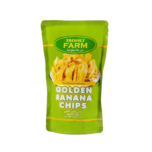 Tropics Farm Golden Banana Chips - 150g - Pinoyhyper
