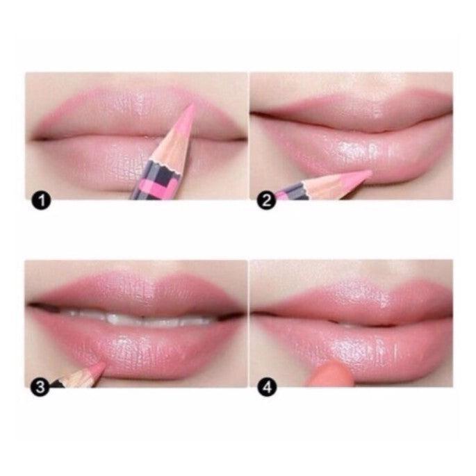 True Lips Lip Liner Pencil Set of 12pcs - Pinoyhyper