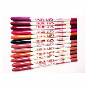 True Lips Lip Liner Pencil Set of 12pcs - Pinoyhyper