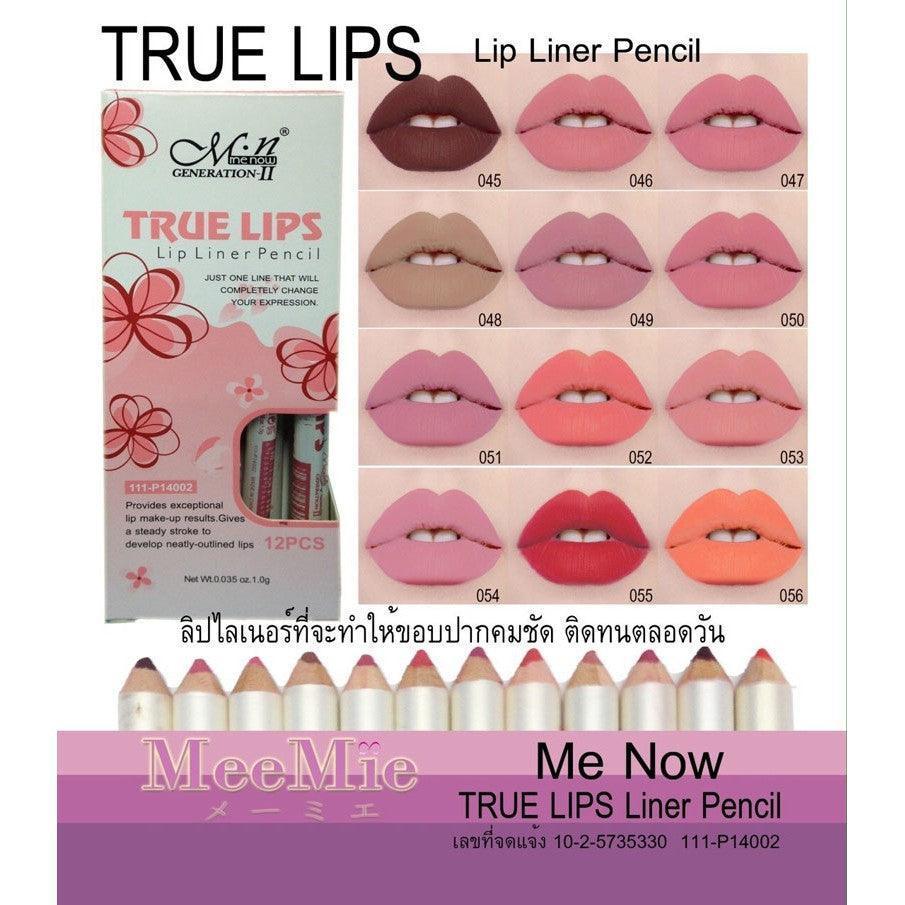 True Lips Lip Liner Pencil Set of 12pcs - Pinoyhyper