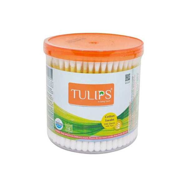 Tulips Cotton Buds 200Pcs - Pinoyhyper