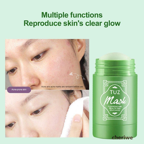 TUZ green tea mask Solid Mask Cleansing Mask - Pinoyhyper