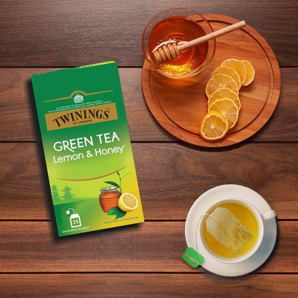 Twinings Green Mint Tea Lemon & Honey - 25Bags - Pinoyhyper