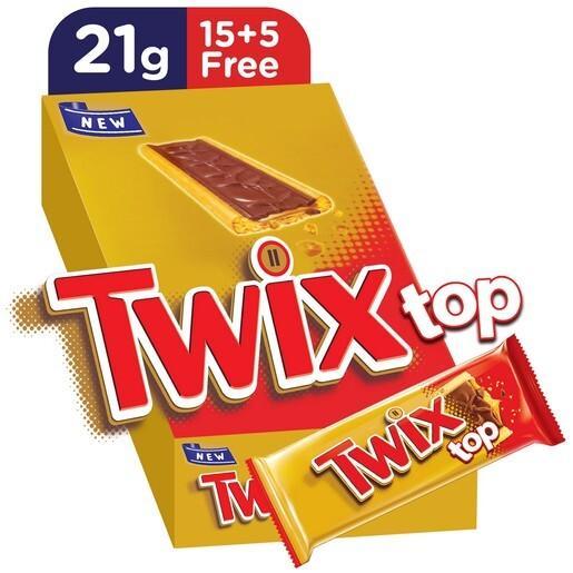 Twix Top Chocolate 20 x 21g Special offer - Pinoyhyper