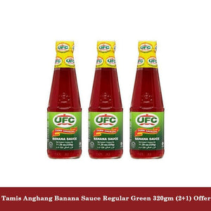 Ufc Tamis Anghang Banana Sauce Regular Green 320gm (2+1) Offer - Pinoyhyper
