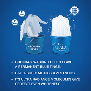 Ujala Supreme Liquid Fabric Whitener - 250ml - Pinoyhyper