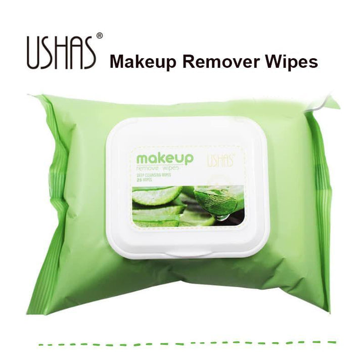 Ushas Makeup Remover Wipes aloe vera gel - Pinoyhyper