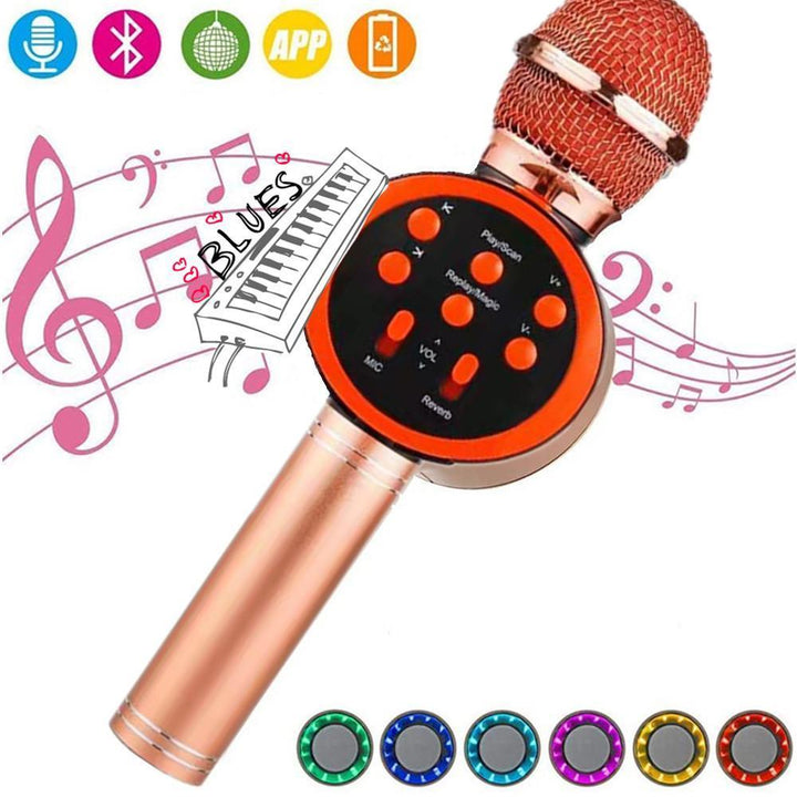 V11 – Wireless Bluetooth Karaoke Microphone (Good Quality) - Pinoyhyper