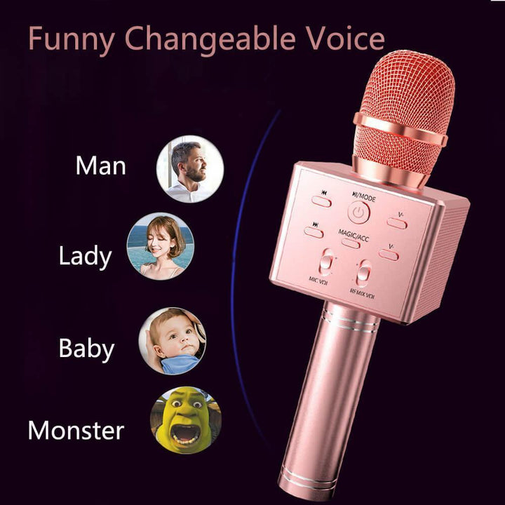 V11 – Wireless Bluetooth Karaoke Microphone (Good Quality) - Pinoyhyper