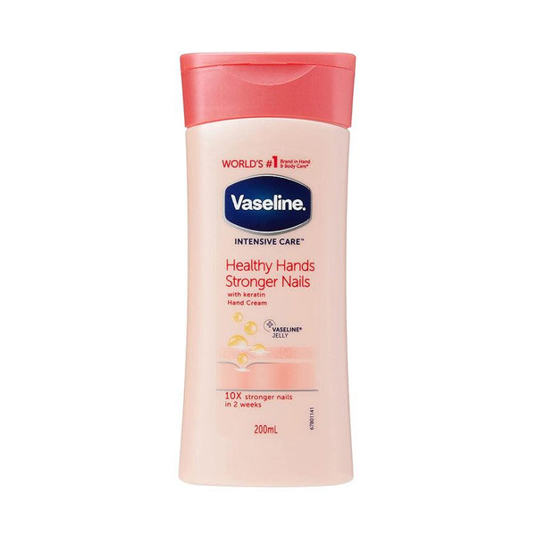 Vaseline Healthy Hands and Stronger Nails Cream - 200ml - Pinoyhyper