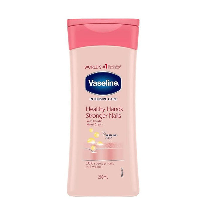 Vaseline Healthy Hands and Stronger Nails Cream - 200ml - Pinoyhyper