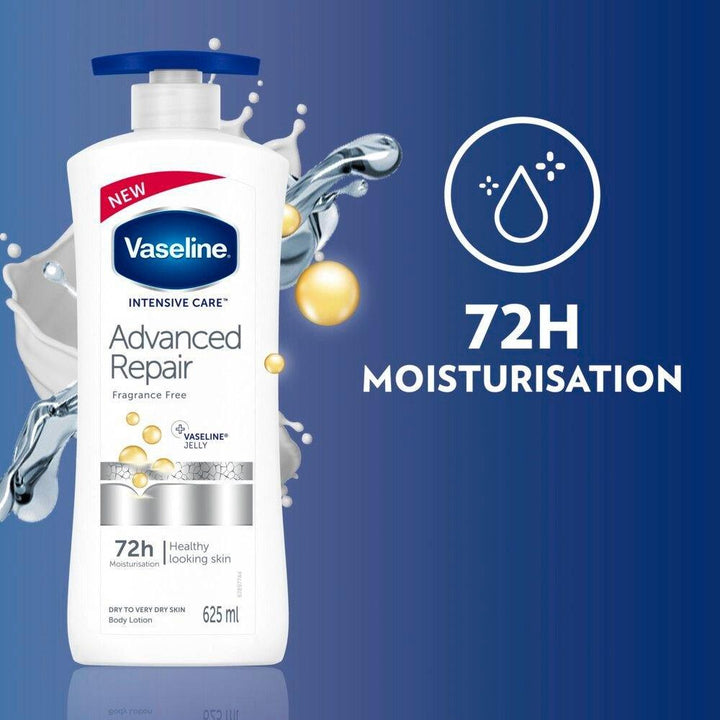 Vaseline Intensive Care Advanced Dry Skin Repair Fragrance Free Body Lotion - 725ml - Pinoyhyper