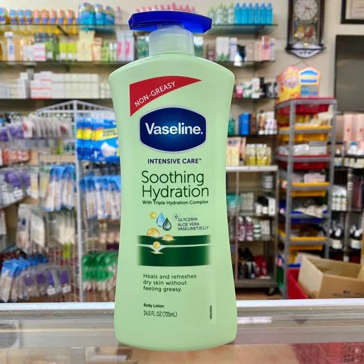 Vaseline Intensive Care Soothing Hydration Body Lotion (Green - 725ml) - Pinoyhyper