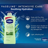 Vaseline Intensive Care Soothing Hydration Body Lotion (Green - 725ml) - Pinoyhyper