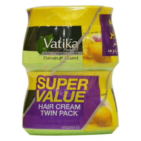 Vatika Dandruff Gurad Styling Hair Cream 2 X 140ml Value Pack - Pinoyhyper