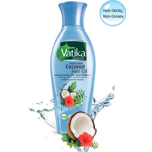 Vatika Enriched Coconut Hair Oil for Thick & Dark Hair - 250 ml - Pinoyhyper