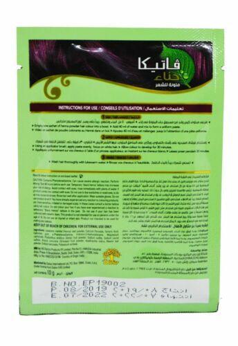 Vatika Henna Hair color 3.16, Plum Prune Value Pack - Pinoyhyper