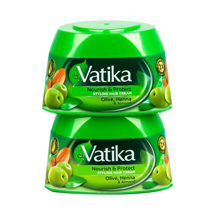 Vatika Nourrish &amp; Protect Styling Hair Cream 2 X 140ml Value Pack - Pinoyhyper