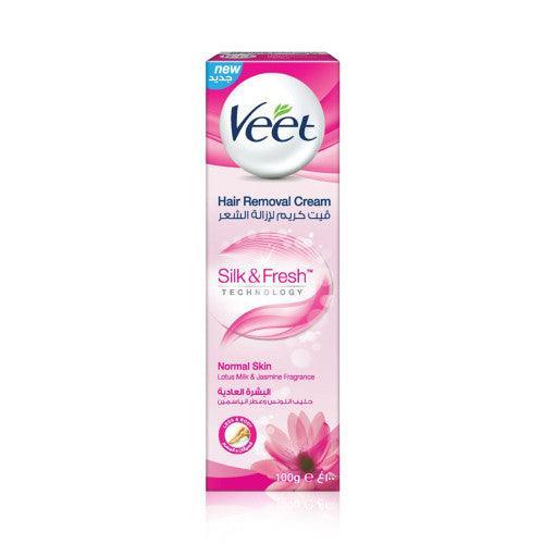 Veet Hair Removal Cream Silk & Fresh for Normal Skin, 100ml - Pinoyhyper