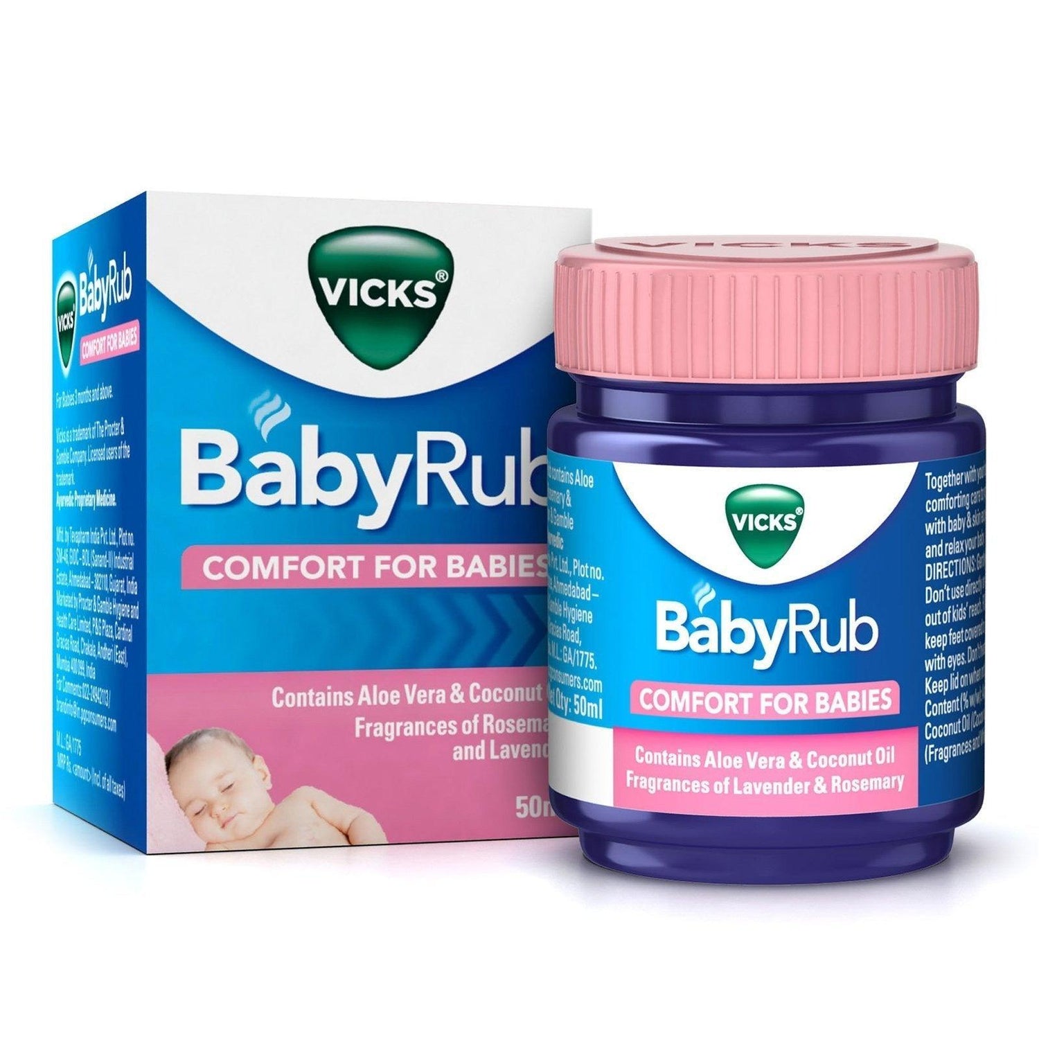 Vicks BabyRub For Babies - 50ml - Pinoyhyper