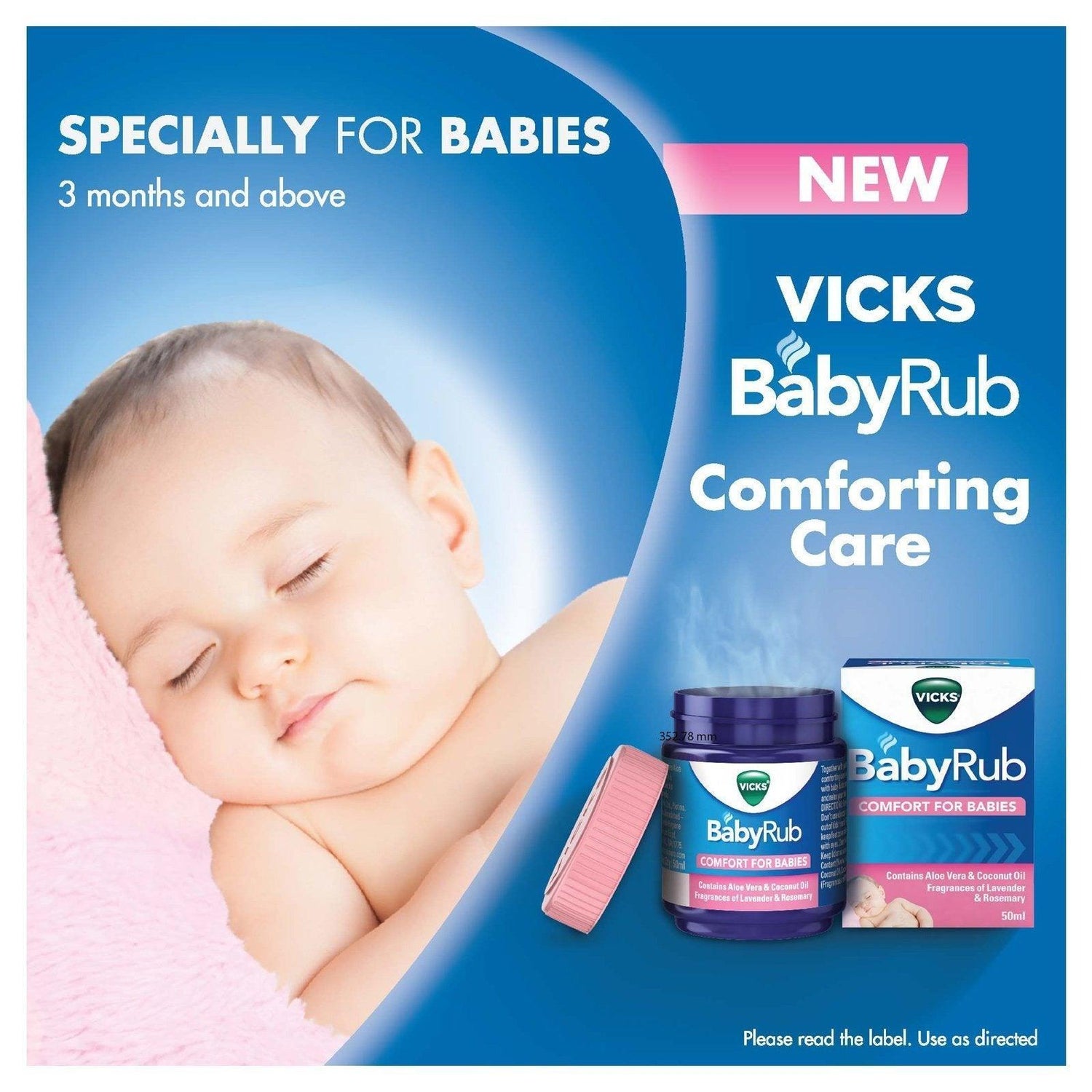 Vicks BabyRub For Babies - 50ml - Pinoyhyper