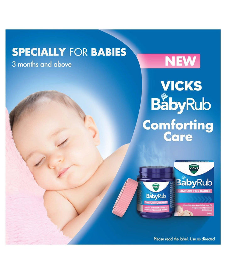 Vicks BabyRub For Babies - 50ml - Pinoyhyper