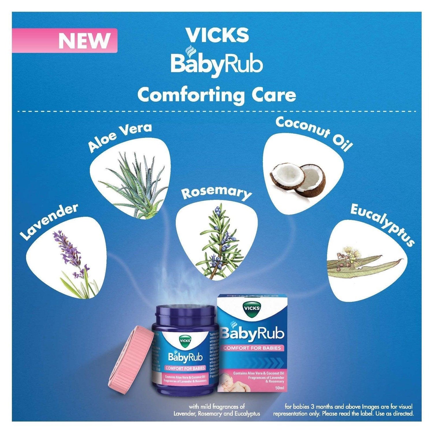 Vicks BabyRub For Babies - 50ml - Pinoyhyper