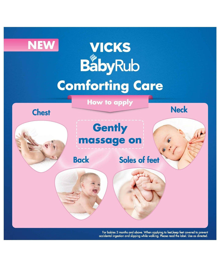 Vicks BabyRub For Babies - 50ml - Pinoyhyper