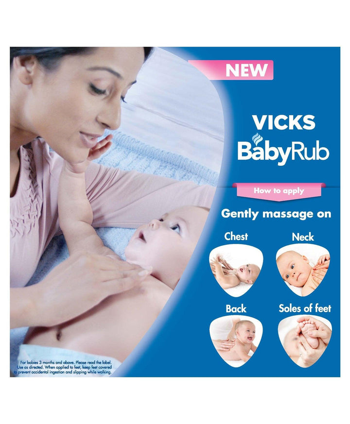 Vicks BabyRub For Babies - 50ml - Pinoyhyper