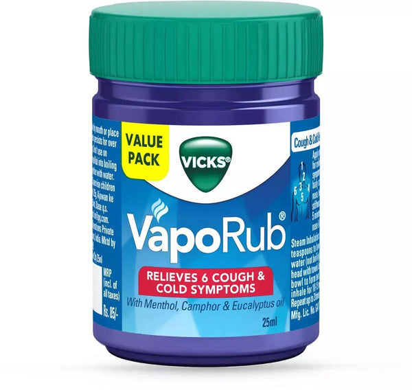 Vicks VapoRub Value Pack - 25ml - Pinoyhyper