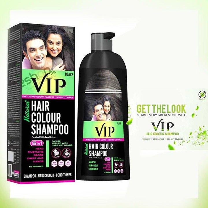 VIP Black Shampoo Hair Color - 180ml - Pinoyhyper