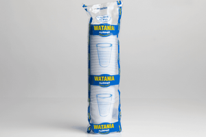 Watania Plastic Drinking Cups 7Oz - 50Pcs - Pinoyhyper