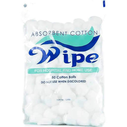 Wipe 50 Cotton Balls - Pinoyhyper