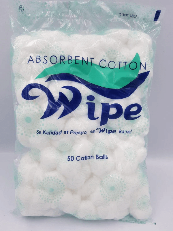 Wipe 50 Cotton Balls - Pinoyhyper