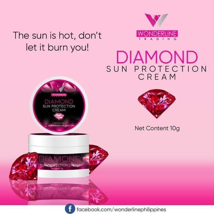 Wonderline Diamond Sun Protection Cream - 10g - Pinoyhyper